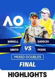 Gadecki/Peers Beat Birrell/Smith To Win The Mixed Doubles Title - Highlights - 24 Jan 2025