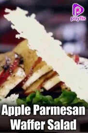 Apple Parmesan Waffer Salad