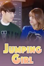 Jumping Girl in Korean