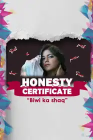 Honesty Certificate