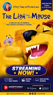 Watch Story Time With Wai Lana - The Lion And The Mouse - English - Animation - Shortfilm on OTTplay with one OTT subscription