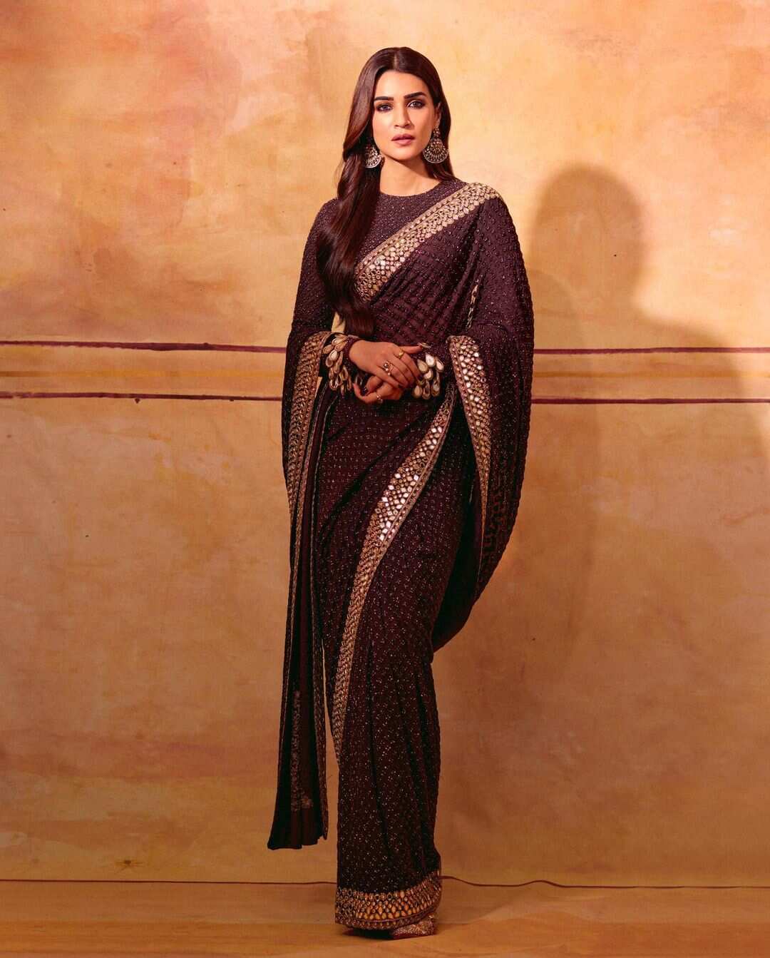 Black Mehndi Saree and Black Mehndi Sari online shopping