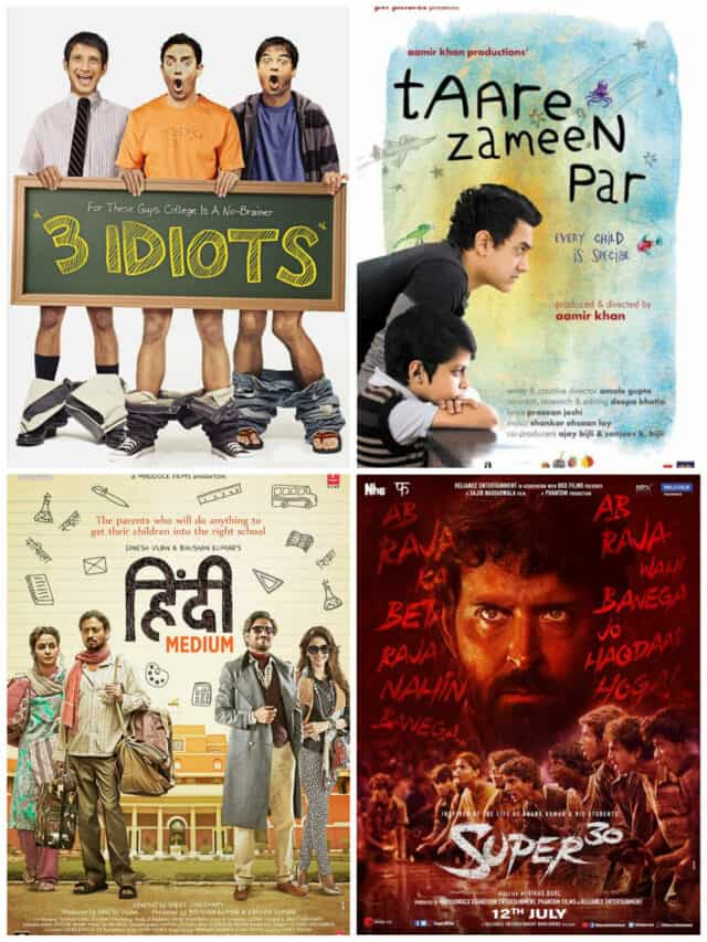 3 Idiots To Super 30 -bollywood Films That Changed View Of The 