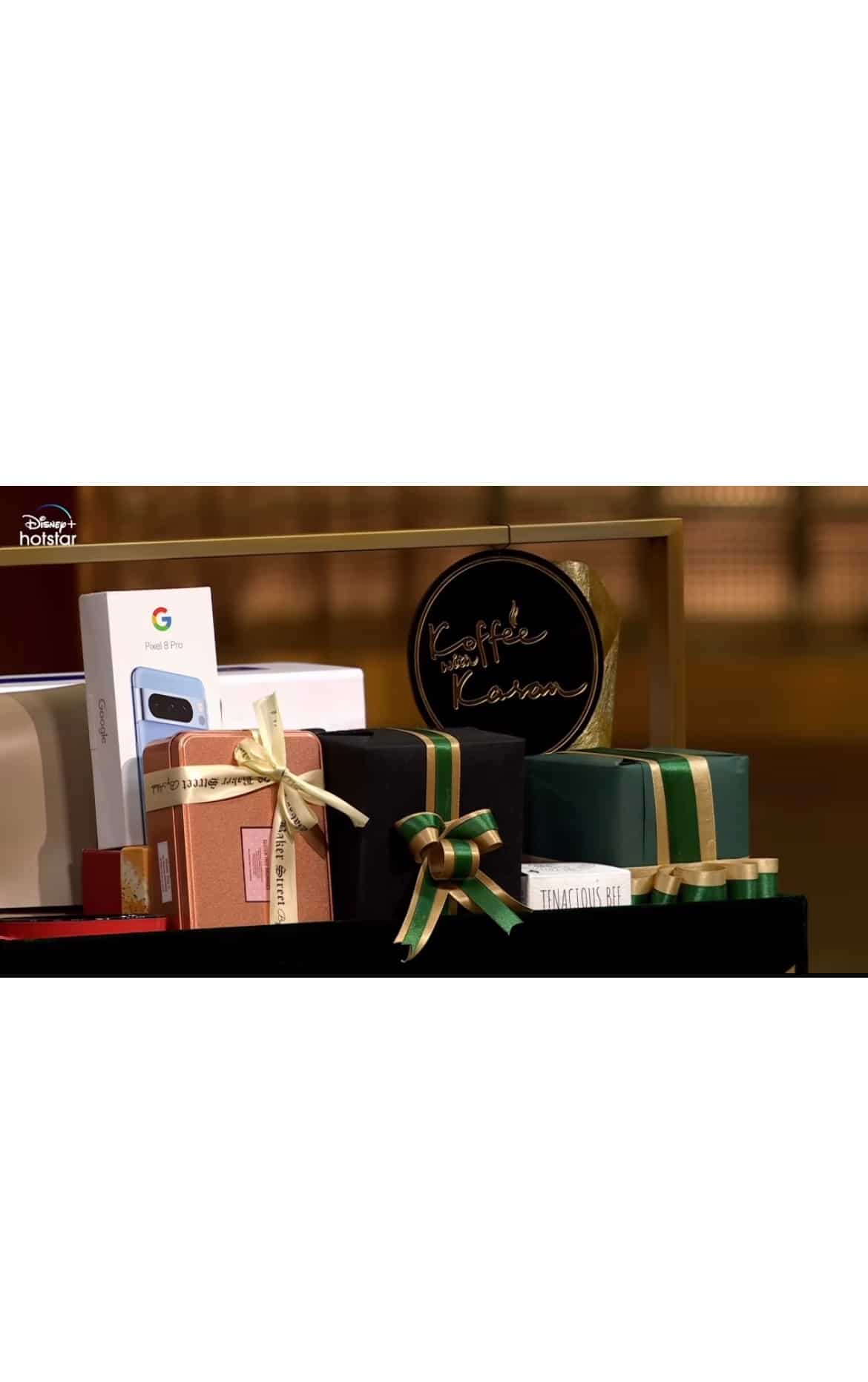 Karan Johar unboxes Koffee With Karan Hamper & reveals the gifts - YouTube