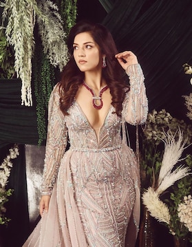 Mehreen Pirzadaa stuns in a heavily embellished gown