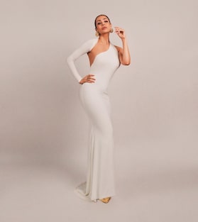 Malaika Arora radiates glamour in a white gown
