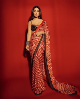 Hina Khan serves ethnic fashion inspiration in Ritu Kumar saree