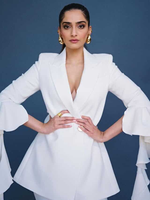 How Sonam Kapoor adds elegance and edge to all-white fashion – OTTplay